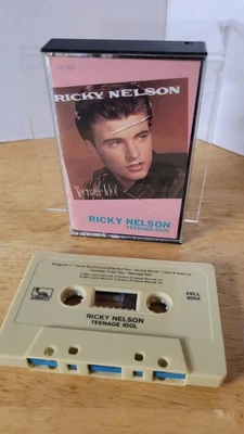 Ricky Nelson Teenage Idol Cassette 1984 Liberty Records - Image 1 of 2