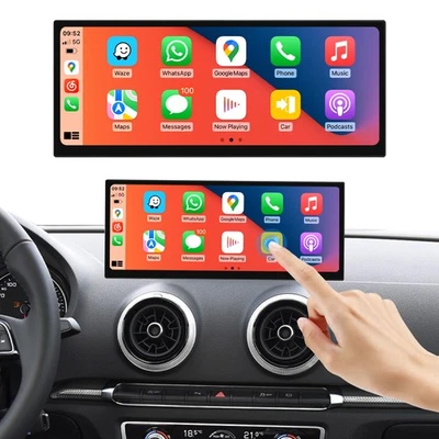 12.3' Wireless Carplay Screen Radio For Audi A3 S3 MIB Stereo Multimedia Navi - Image 1 of 4