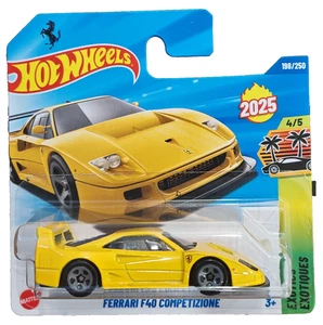 Hot Wheels 2025 Case Q FERRARI F40 COMPETIZIONE SHORT Card Free Protector - Picture 1 of 11