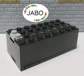 (J 10) LEGO Battery Box 4760c01 Black Set 6991 6781 6988 8266 6979 9V Tested