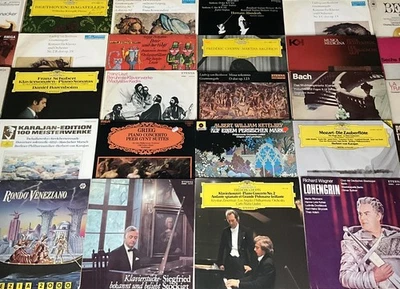 Vinyl Konvolut 63LPs Schallplatten-Sammlung KLASSIK Klavier-Deutsche Grammophon  - Bild 1 von 2