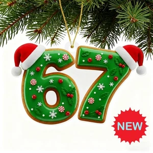 67 Adornos de Navidad, 67 Adornos para Árbol de Navidad, Divertidos Adornos de Navidad HO T - Imagen 1 de 13