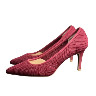 Tacones de punto Alfani Step-N-Flex granate/borgoña para mujer - talla 6 Foto 1 de 4