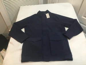 NWT $295.00 Peter Millar Crown Newport City Coat Navy Blue Size MEDIUM - Picture 1 of 3