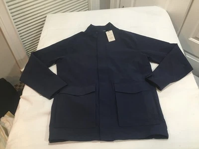NWT $295.00 Peter Millar Crown Newport City Coat Navy Blue Size MEDIUM - Image 1 of 3