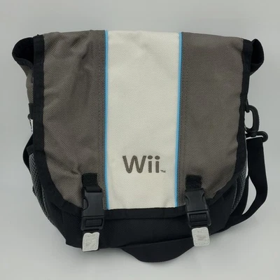 Estuche de transporte oficial para consola Nintendo Wii Travel Storage Bag Adjust Shoulder Bag Foto 1 de 4