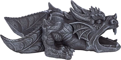 Design Toscano Ranier the Gargoyle Rainspout Gutter Downspout Extension Statu... - Image 1 of 4