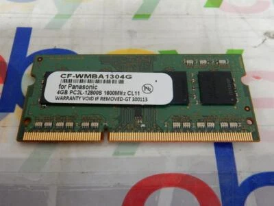 Original Panasonic Toughbook CF-WMBA1304G 4GB PC3L-12800 DDR3 1600MHz CL11 SODIMM Foto 1 de 3