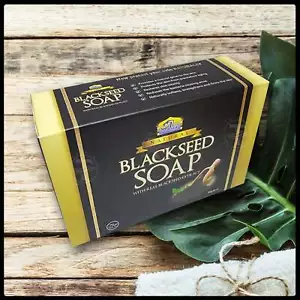 Al Khair Natural Blackseed Soap With Real Blackseed Extract 90gm - Picture 1 of 2