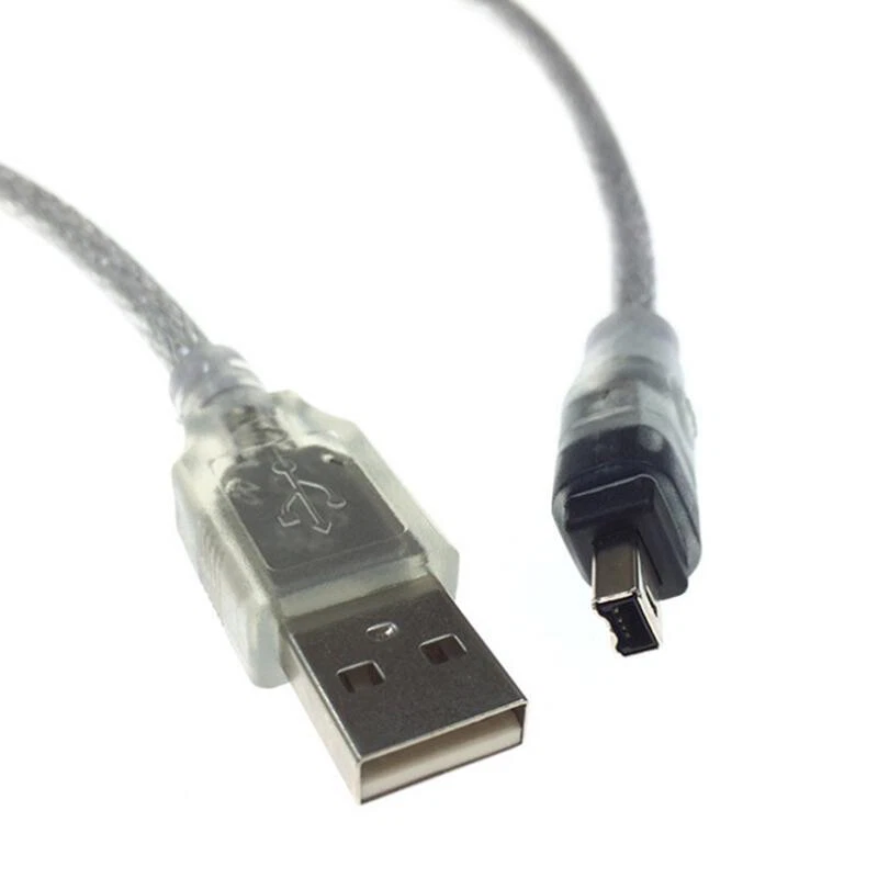 Premium USB to IEEE 1394 4 Pin 4P 4Pin Firewire i-Link DV Cable PC Cord AU Stock - Image 1 of 3