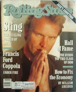 Rolling Stone Magazine 597 7. Februar 1991 Sting Jimmie Vaughan Coppola - Bild 1 von 1