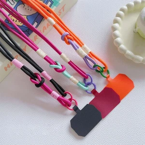 Cute Colorful Phone Lanyard Phone Case Crossbody Shoulder Anti-lost Chain Gifts - Zdjęcie 1 z 21