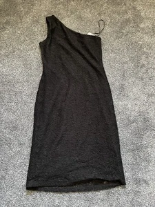 NWT Womens Next Dress Petites Size 6 Black Lace Lined Free Post (28) - Picture 1 of 4
