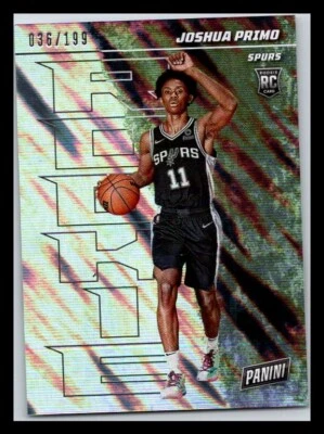 2021-22 Panini Player of the Day Moon Lava #62 Joshua Primo RC 036/199 !! - Image 1 of 2