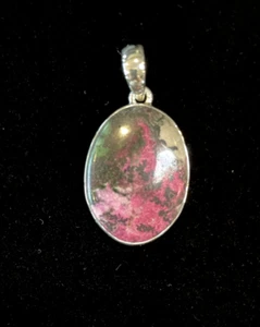 Ciondolo Argento Sterling Cobalto Calcite - Foto 1 di 1