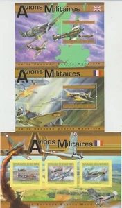 Guinea 2011 WWII Planes issue 6 M'sheets MNH good condition - Picture 1 of 2