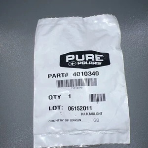 Bombilla de luz trasera original OEM Polaris 4010340 450 RZR Ranger 1000 850 800 570 550 - Imagen 1 de 2
