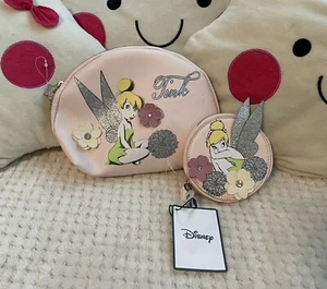 Primark Disney 2tlg. „Tinkerbell “ Kultur-/Kosmetiktasche Neu mit Etikett - Bild 1 von 10