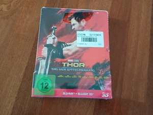THOR RAGNAROK 3D Blu ray Steelbook - 2 Disc Set ( NEW ) Region Free - Imagen 1 de 11