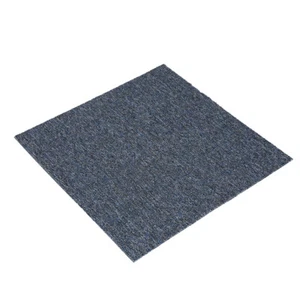 Marlow 20x Carpet Tiles Heavy Commercial Retail Office Flooring Blue 50X50cm - Picture 1 of 8