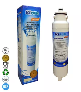 El filtro de agua para nevera ICEPURE reemplaza el filtro de agua cristalina Daewoo Aqua - Imagen 1 de 3