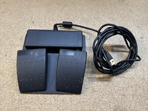 Kinesis FS22A-USB Joy Stick Button Dual Footswitch USB Angled Non-Adjustable - Picture 1 of 3