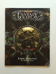 GAMES WORKSHOP WARHAMMER FANTASY ROLEPLAY LIBER INFECTUS THE BOOK OF PLAGUES - Picture 1 of 2