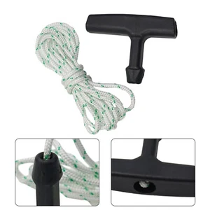 Recoil Puller Cord Rope & Pull Handle Replacement For Most Lawnmower - Picture 1 of 23