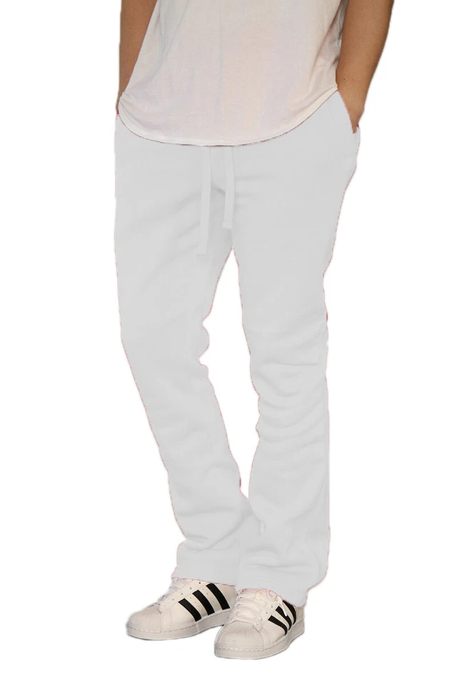 PANTALONES DEPORTIVOS VICTORIOSOS DE HOMBRE POLAR ACAMPANADOS (S-3X) *6 COLORES -FL91 Foto 1 de 1