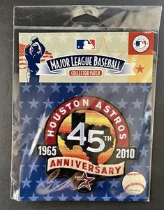 2010 Houston Astros 45th Anniversary Official MLB Sleeve Patch 1965-2010 NIP - Picture 1 of 1