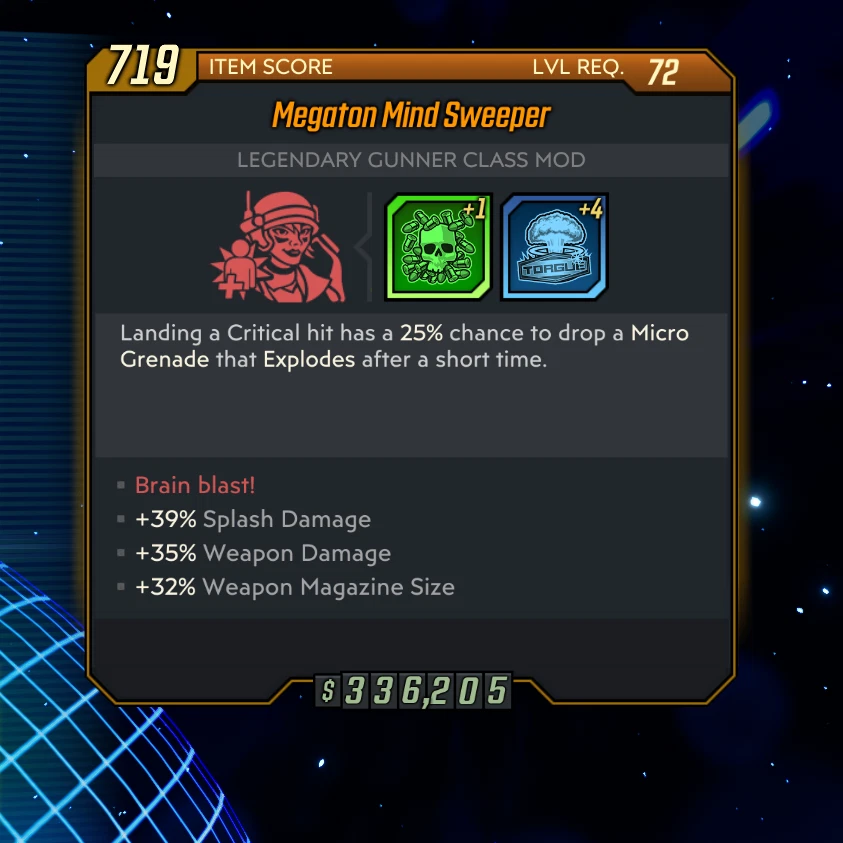 PSN/Xbox/PC Borderlands 3 [LVL 72] Mind Sweeper (DMG/MAG/SPLASH) Foto 1 de 1