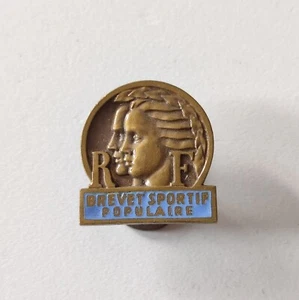 FRANCE - bouton "Brevet Sportif populaire" Années 30 - Picture 1 of 3