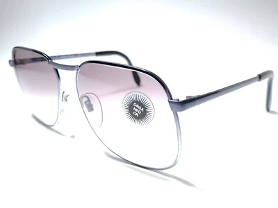 GAFAS DE SOL VINTAGE NEOSTYLE SUNART 620 OVERSIZE METAL PISTOLA GRIS LENTE 80 ALEMANIA Foto 1 de 4