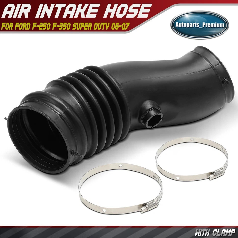 Manguera de admisión de aire con abrazaderas de manguera para Ford F-250 F-350 F-450 F-550 Super Duty 06-07 Foto 1 de 4