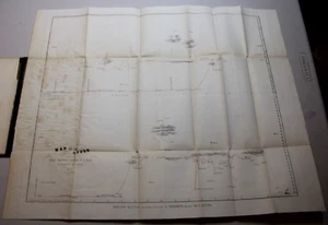 1854 Special Elevation MAP OF THE ANDES, Folded Type - Picture 1 of 2
