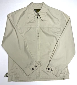 Derby Of San Francisco Mens Size 40 Medium Tan Windbreaker Jacket - Picture 1 of 6