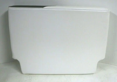 Almofada de assento inferior lateral porta barco marinho Sea Ray branca/marrom - Imagem 1 de 4