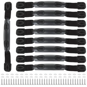 8 PCS Kayak Handles Replacement Kayak Carry Handles with Hardware Black Canoe... - Picture 1 of 7