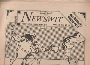 AUSTRALIAN UNIVERSITY STUDENT MAGAZINE , NEWSWIT , APRIL 11 , 1974 - Foto 1 di 1