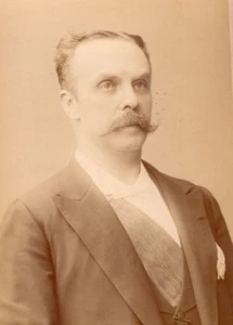 French Stateman Jean Casimir Perier old Pierre Petit Cabinet Card Photo CC 1894 - Picture 1 of 4