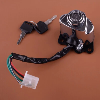 1x Ignition Switch Lock Key Fit For Honda VTX1300C VTX1300R VTX1300S VTX1300T - Imagem 1 de 4