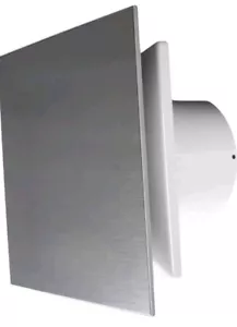 !!!! Dunstabzugshaube SILBER Luftfeuchtigkeit + Timer, leise Wand-/Deckenlüftung!!!! - Bild 1 von 5