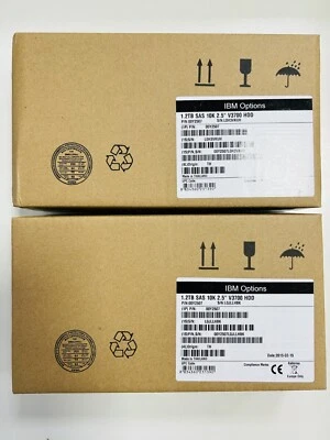 IBM 1.2TB 00Y2432 00AR010 Storwize 10000RPM SAS 2.5in V3700 HDD Hard Disk Drive - Image 1 of 4