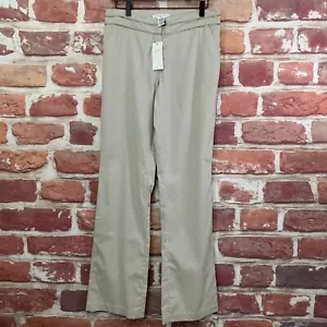 Vertigo Paris Pants Womens Size 6 Oyster Bark Striped Slacks Trousers - Picture 1 of 8