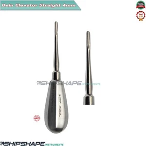 Dental BEIN Root Elevators 4mm Loosen Tooth Bayonet Luxating Dental Instruments - Picture 1 of 8
