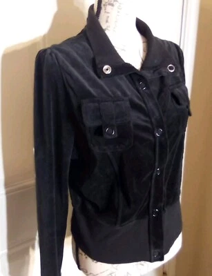 Chaqueta corta Rue 21 para niña talla X grande color negro Foto 1 de 4