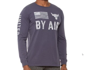 Under Armour Project Rock Vet Day By Air Hombre Manga Larga Temp Acero Multi Talla - Imagen 1 de 4