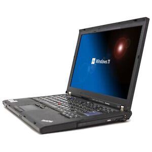 Lenovo THINKPAD T400 Win 11 Pro 8GB 240GB Notebook 14 " Keyboard Ita Dvd-Rw Wifi