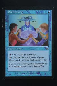 Magic The Gathering MTG SOOTHSAYING Mercadian Masques LP Lightly Played - Bild 1 von 2