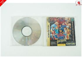 X-MEN VS STREET FIGHTER SS CAPCOM Sega Saturn From Japan